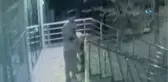 Parmak İzi Belirlenmesin Diye Arkadaşının Çorabını Eline Taktı... O Anlar Kamerada