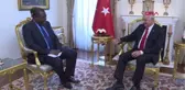TBMM Başkanı Yıldırım, Zambiya'nın Ankara Büyükelçisi Chilengi'yi Kabul Etti