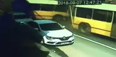 Otobüs Böyle İkiye Bölündü