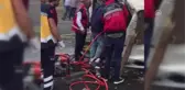 Tırda Sıkışan Sürücü Kurtarıldı - Kars