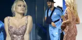 Ünlü Futbolcu Adil Rami'den Evlilik Teklifi Alan Model Pamela Anderson Fransa'yı Terk Etti