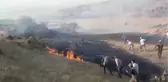 Ağrı Dağı'nda Örtü Yangını