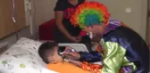 Ödemiş Devlet Hastanesinde Çocuklara Palyaço Hizmeti
