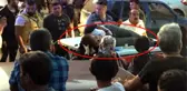 Otomobilin Çarptığı Motosiklette Bulunan Kadın Yolcu, Uçarak Aracın Tavanına Düştü