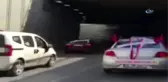 Düğün Konvoyunda Pompalı Tüfek Dehşeti