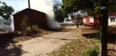 Çanakkale'de Samanlık Yangını
