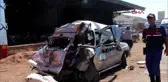 Burdur Hafif Ticari Araç Kamyona Çarptı 1 Ölü, 6 Yaralı