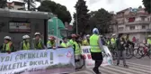 Farkındalık Oluşturmak İçin Bisikletleri ile Okula Gittiler