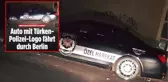Üzerinde 'Özel Harekat' Yazan Araba, Almanya'yı Karıştırdı