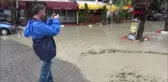 İstanbul- Silivri Sahili Sular Altında Kaldı