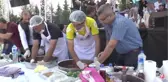 Festivalde Ödüllü Çiğköfte Yarışması Düzenlendi