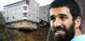 Sütlüce'de Binası Çöken Apartman Sakinlerinden Arda Turan'a Suç Duyurusu: Başakşehir Yerine Kiracılardan Helallik İstesin