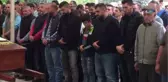 Trafik Kazasında Hayatını Kaybeden Eşi ve Oğlunu Son Yolculuklarına Uğurladı