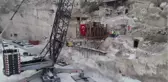 Hasankeyf Kalesi'nin Orta Kapısının Taşınması (2)