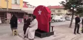 Şehit Eşinin Yaptırdığı Çeşme Dualarla Açıldı.