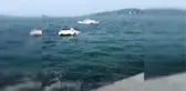Aracını Denize İtti, Taksiye Binip Gitti