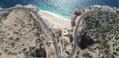 Kaputaş'ta Yaz Devam Ediyor...kaputaş Plajı Havadan Görüntülendi