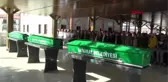 Aksaray Gölde Balık Avında Boğularak Ölen 3 Arkadaşın Cenazesi Yan Yana Defnedildi