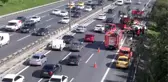 Tem'de Kaza Uzun Araç Kuyrukları Oluştu