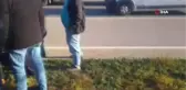 Servisten İnen İşçiye Araba Çarptı