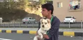 Sahiplendiği Görme Engelli Köpek, Tek Dostu Oldu