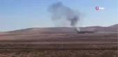 Süleyman Şah Türbesi Yakınındaki Sınır Karakoluna Saldırı... Yükselen Dumanlar Kamerada