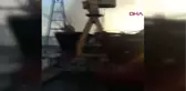Tuzla'da Gemide Yangının İlk Çıkış Anı