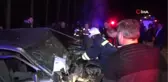 Üç Aracın Karıştığı Kazada 1 Kişi Öldü 2 Kişi Yaralandı