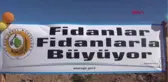 Burdur'da Fidan Dikim Etkinliği