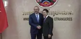 Dışişleri Bakanı Çavuşoğlu, Laos Dışişleri Bakanı Kommasith ile Görüştü