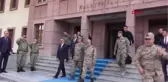 Malatya Orgenerallerden, Vali Baruş'a Ziyaret