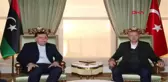 İstanbul-Cumhurbaşkanı Erdoğan Libya Başkanlık Konseyi Başkanı Al-Sarraj ile Görüştü