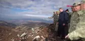 Hakkari Komutanlar Hakkari'deki Kazanın Meydana Geldiği Üs Bölgesinde İncelemelerde Bulundu