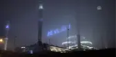 Çamlıca Camisi'ne Mahya