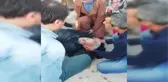 Engelli Aracıyla Seyreden Yaşlı Şahsa Bisikletiyle Çarpıp Kaçtı... O Anlar Kamerada