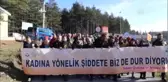 Kadına Şiddete Karşı Yaylada Yürüdüler