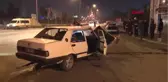 Ankara'da İki Otomobil Çarpıştı 2 Yaralı