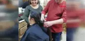 Aydın Down Sedromlu Necmiye'nin Saçları Bir Kanser Hastası İçin Peruk Olacak