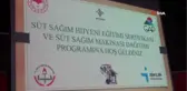 Batman'da Çiftçilere Süt Sağma Makineleri Verildi