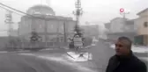 Zonguldak'ta Mevsimin İlk Karı Yağdı