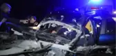 Tekirdağ Otomobil, Kömür Yüklü Kamyona Çarptı 2 Yaralı
