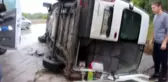 Engelli Çocukları Taşıyan Servis Minibüsü Devrildi: 6 Yaralı