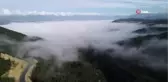 Bulutların Altında Masalsı Hayat...250 Rakımlı Mahallede Vatandaşlar Güneşi Sadece 4 Saat...