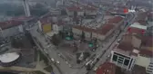 Toplanmayan Yapraklar Sergiye Dönüştü...yapraklar Havadan Görüntülendi
