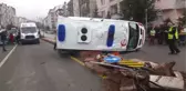 Kırşehir'de Ambulans Devrildi: 6 Yaralı