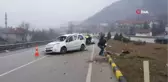 Yoldan Çıkan Araç Takla Attı: 1 Ölü, 1 Yaralı