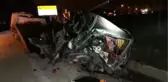 Arıza Yapan Araca Seyir Halindeki Araç Çarptı: 1 Ölü, 4 Yaralı