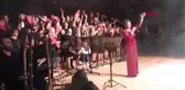 Kayseri CHP'li Kadın Aday Koro Yönetti, Solo Türkü Söyledi