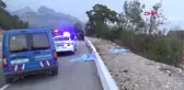 Antalya Motosikletiyle Bariyerlere Çarpan Sürücü Feci Şekilde Can Verdi