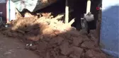 Ceylanpınar'da Şiddetli Yağış Nedeniyle Ev Çöktü